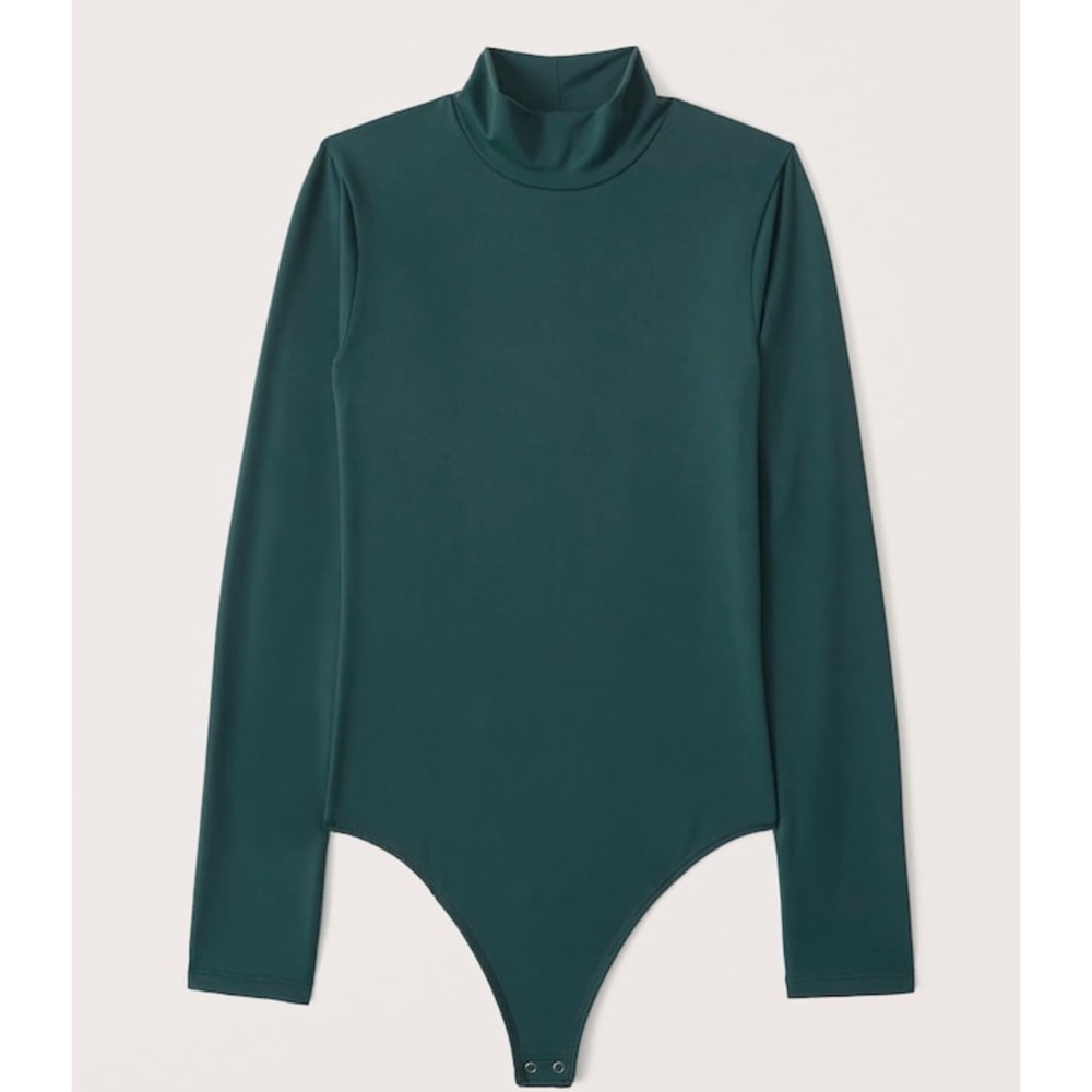 NWT Brand New Abercrombie Mock Turtleneck Bodysuit